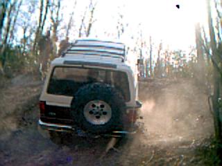 Glenn climbing